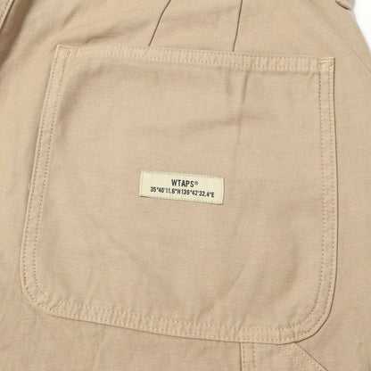 21AW コットンサテン ワイド ペインターパンツ(ARMSTRONG / TROUSERS / COTTON. SATIN)
