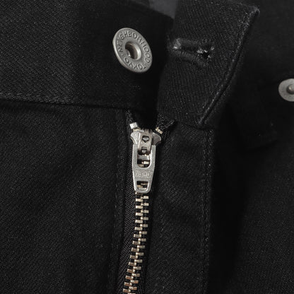 24AW ディープベーシック ブラック デニムパンツ(BW . DP BASIC PANTS)