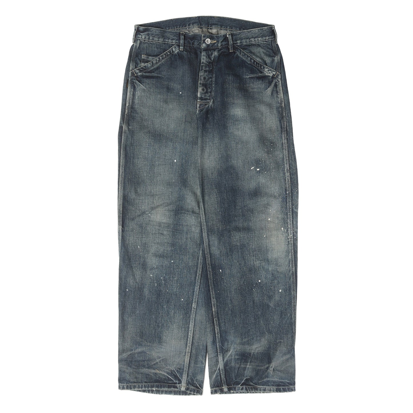 20SS ヴィンテージ加工 サベージ ユーティリティ デニムパンツ(SAVAGE. UTILITY / C-PT)
