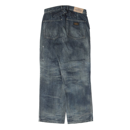 20SS ヴィンテージ加工 サベージ ユーティリティ デニムパンツ(SAVAGE. UTILITY / C-PT)