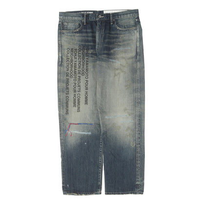 23AW ×Yohji Yamamoto POUR HOMME サベージ ディープベーシック デニムパンツ(Savage Denim DP Basic Pants)