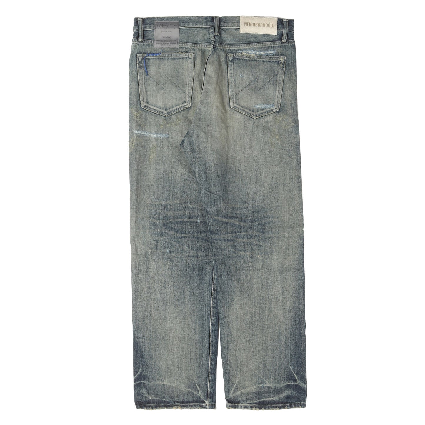 23AW ×Yohji Yamamoto POUR HOMME サベージ ディープベーシック デニムパンツ(Savage Denim DP Basic Pants)