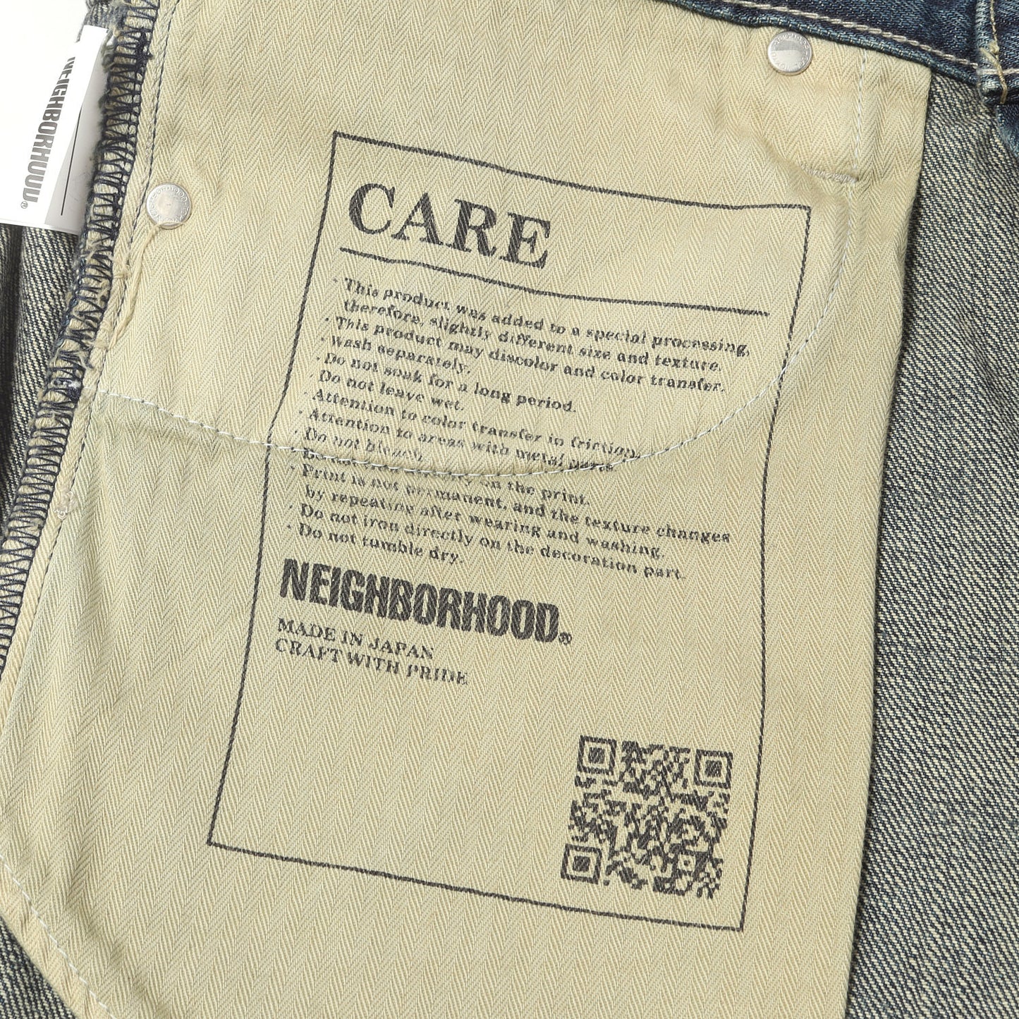 23AW ×Yohji Yamamoto POUR HOMME サベージ ディープベーシック デニムパンツ(Savage Denim DP Basic Pants)