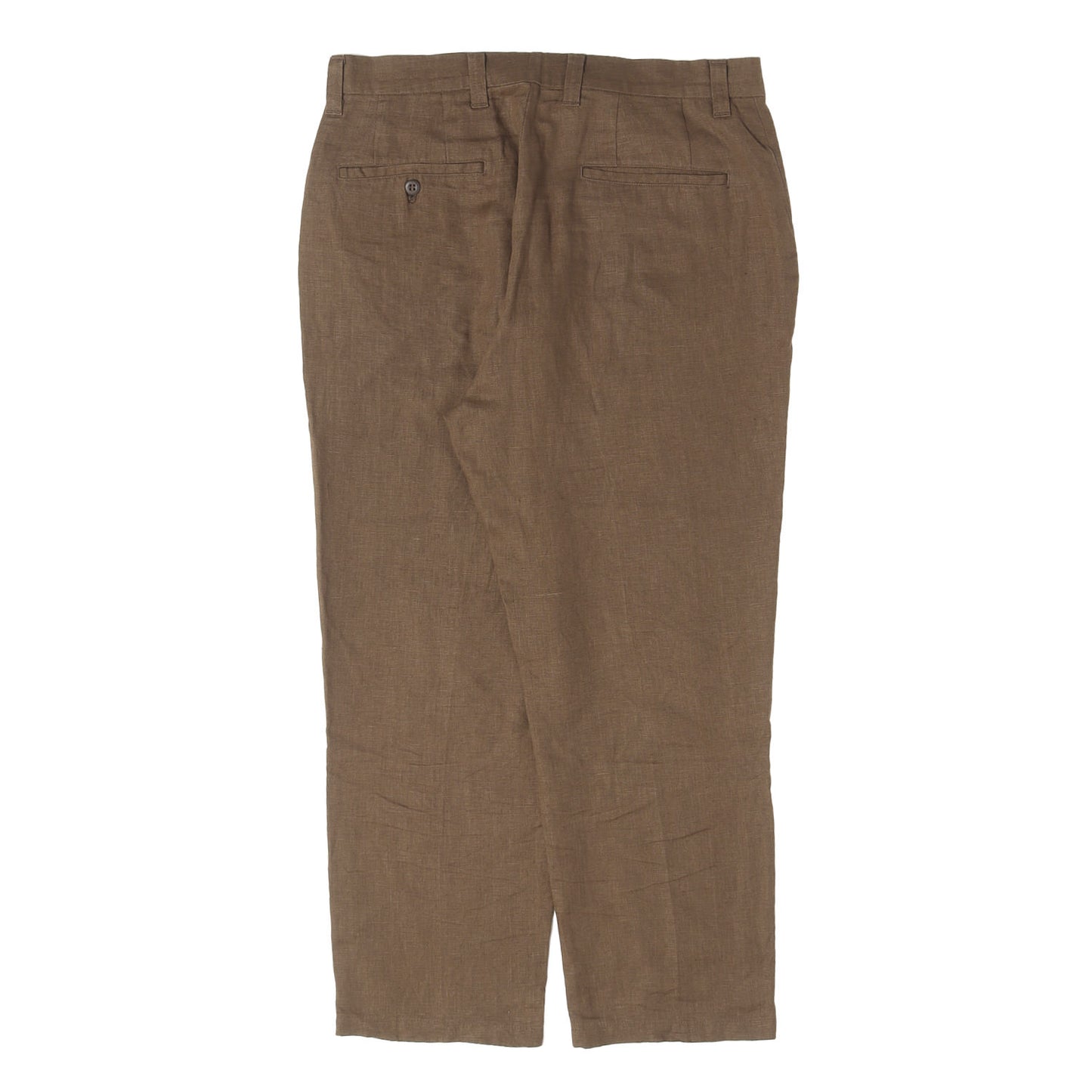 21SS リネン クロップド スラックスパンツ(LINEN HIGH RISE CROPPED SLACKS)