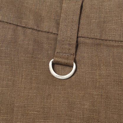 21SS リネン クロップド スラックスパンツ(LINEN HIGH RISE CROPPED SLACKS)