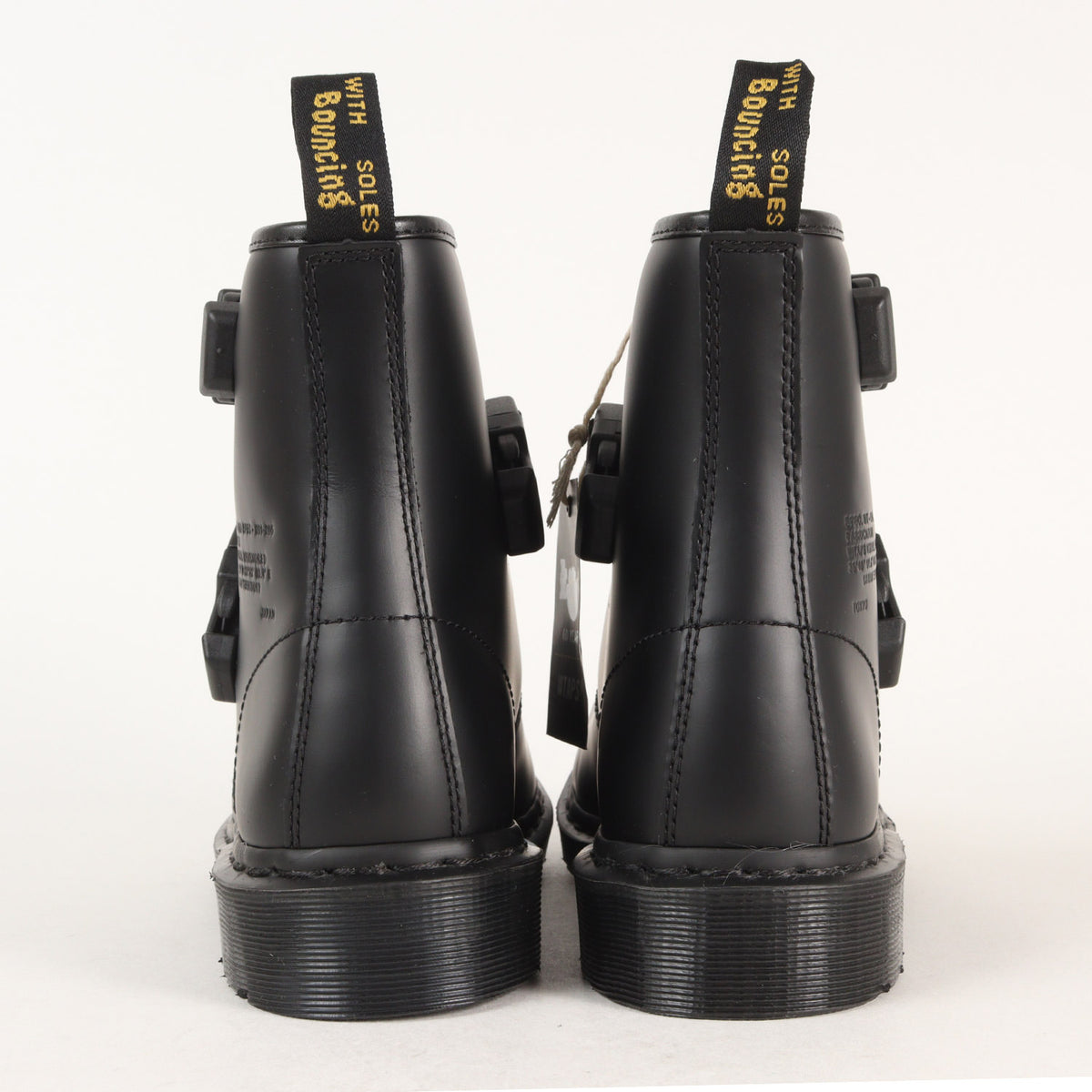 20AW ×Dr.Martens 60周年記念 ストラップ レザー ブーツ (1460 STRAP / STOMPER)