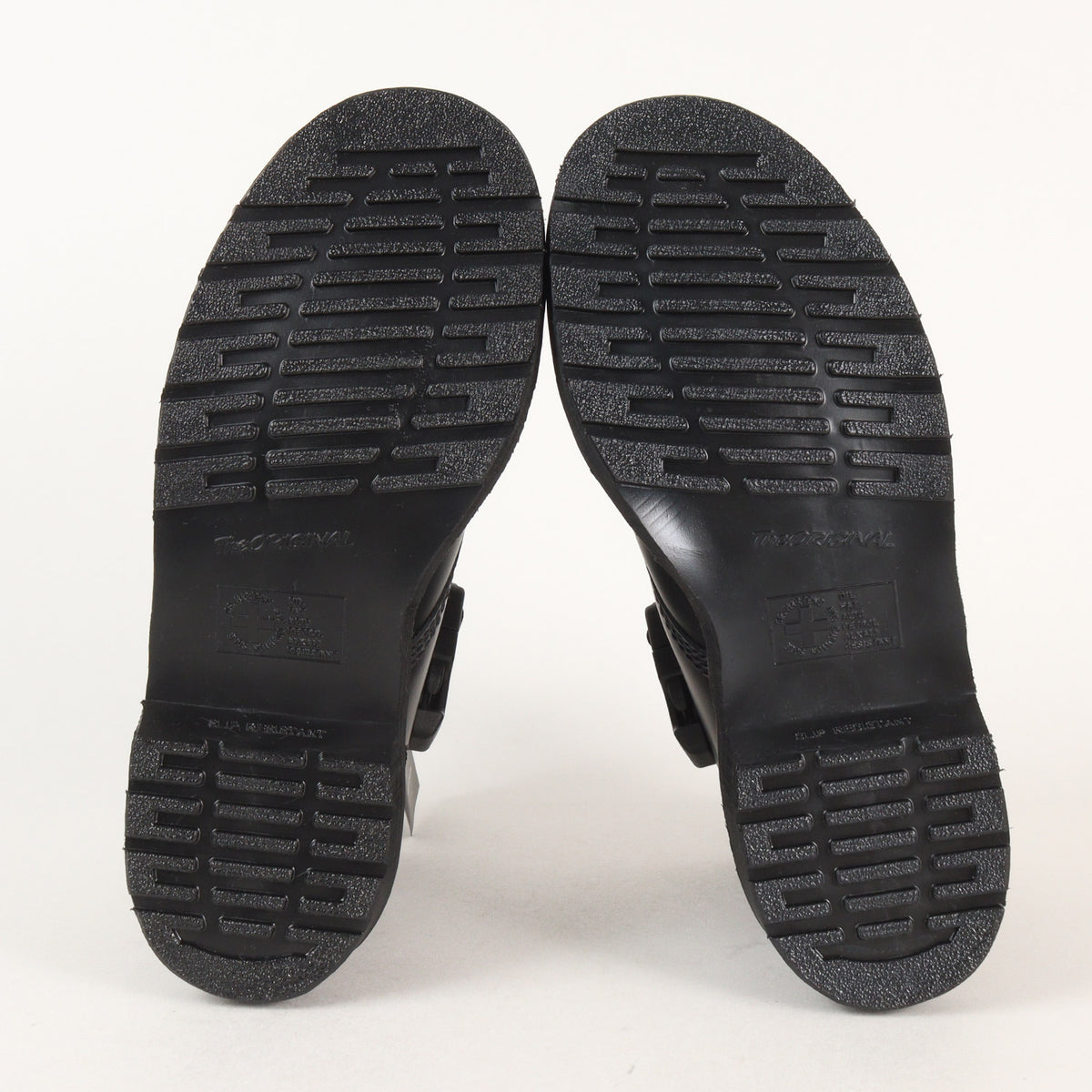 20AW ×Dr.Martens 60周年記念 ストラップ レザー ブーツ (1460 STRAP / STOMPER)