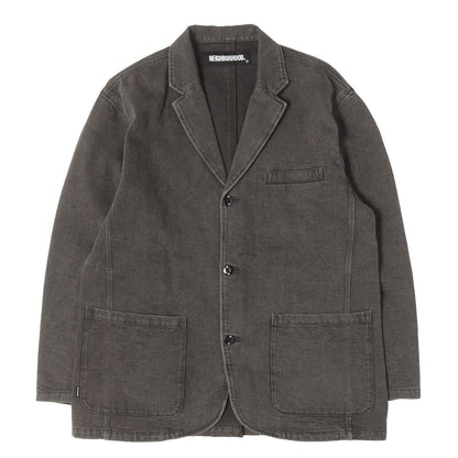 20AW ヴィンテージ加工 カツラギ 3つボタン テーラードジャケット(SERVICE / C-JKT)