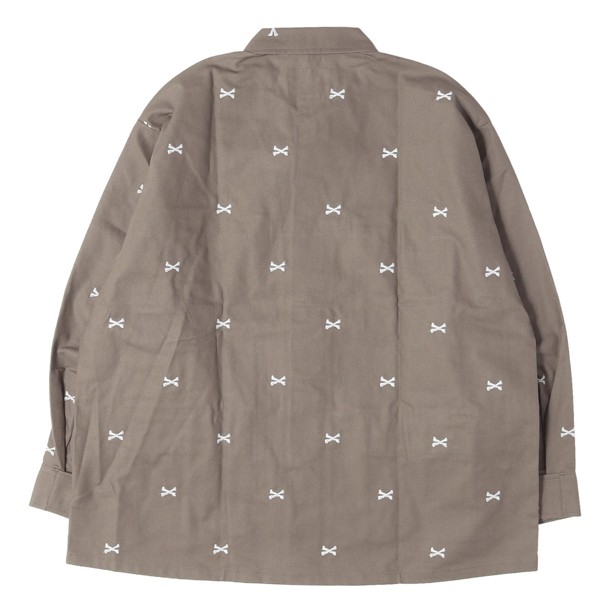 22SS クロスボーン柄 ミリタリー ジャングル シャツジャケット(JUNGLE 01 LS COTTON. OXFORD. TEXTILE)