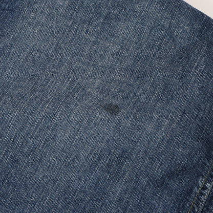 25SS ウォッシュド デニム カバーオール ジャケット(WASHED LW DENIM COVERALL JACKET)