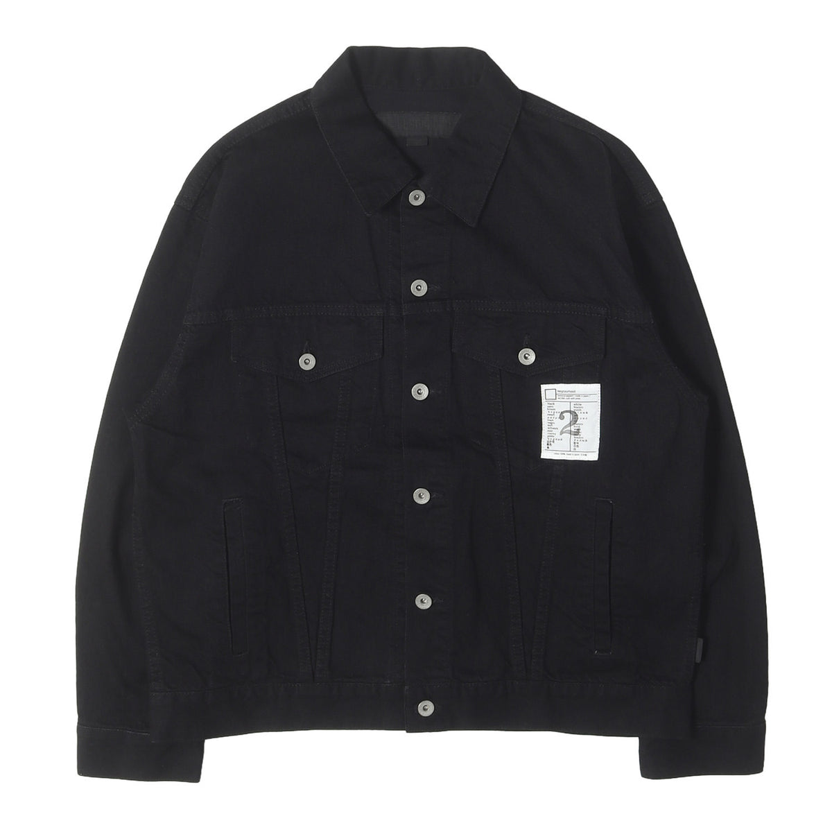24AW 4thタイプ ブラック デニムジャケット(BW . TYPE-4 JACKET)