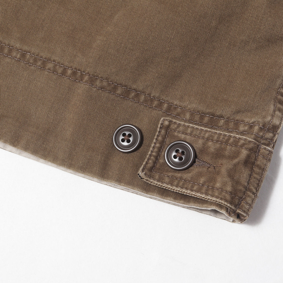 00s OLD GAP ウォッシュ加工 リバーシブル コットンツイル ジップ ジャケット