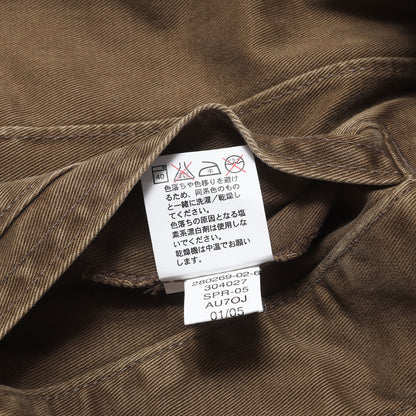 00s OLD GAP ウォッシュ加工 リバーシブル コットンツイル ジップ ジャケット
