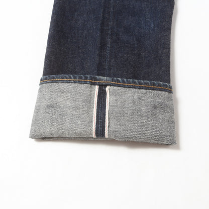 [希少 濃紺] 90s 702XX シンチバック付き デニムパンツ / 日本製 ボタン裏刻印J22