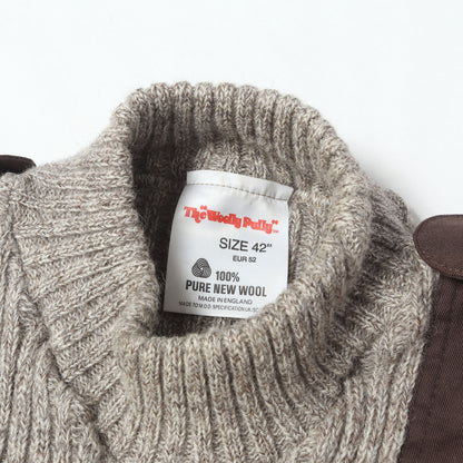 イギリス軍 民間モデル ケンプトン ミリタリー コマンダーニット The Woolly Pully社製