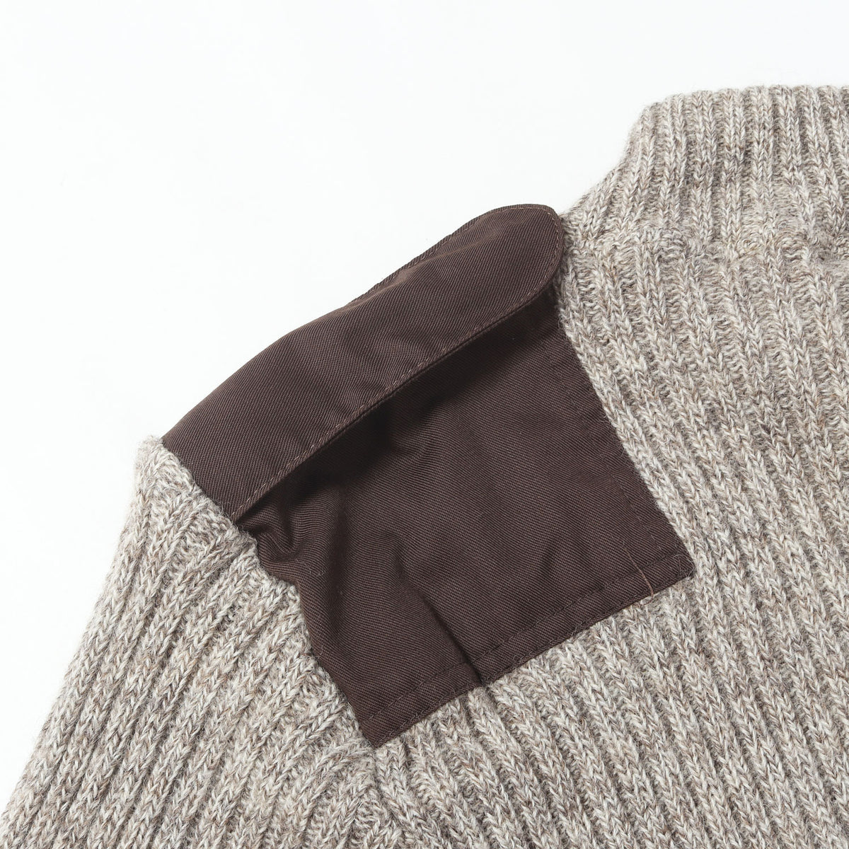 イギリス軍 民間モデル ケンプトン ミリタリー コマンダーニット The Woolly Pully社製