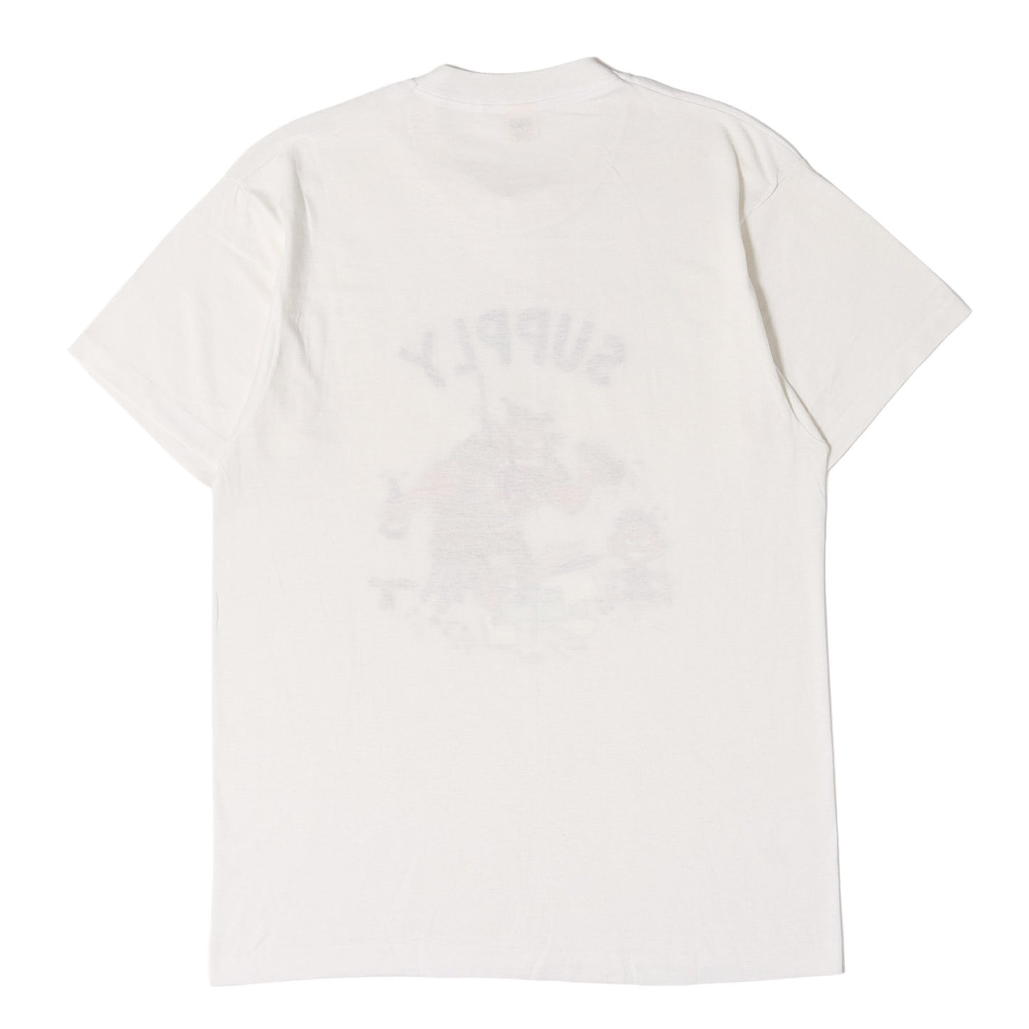 80s ミリタリー コミック グラフィック クルーネック Tシャツ / USA製 SCREEN STARS