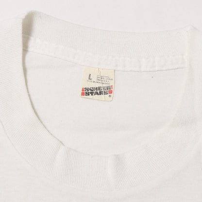 80s ミリタリー コミック グラフィック クルーネック Tシャツ / USA製 SCREEN STARS