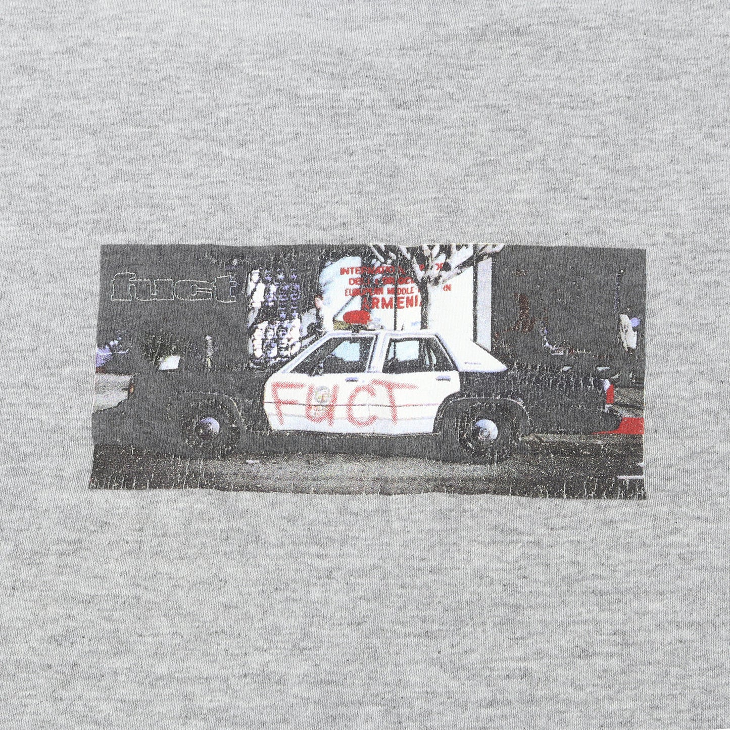 90s パトカーフォト Tシャツ