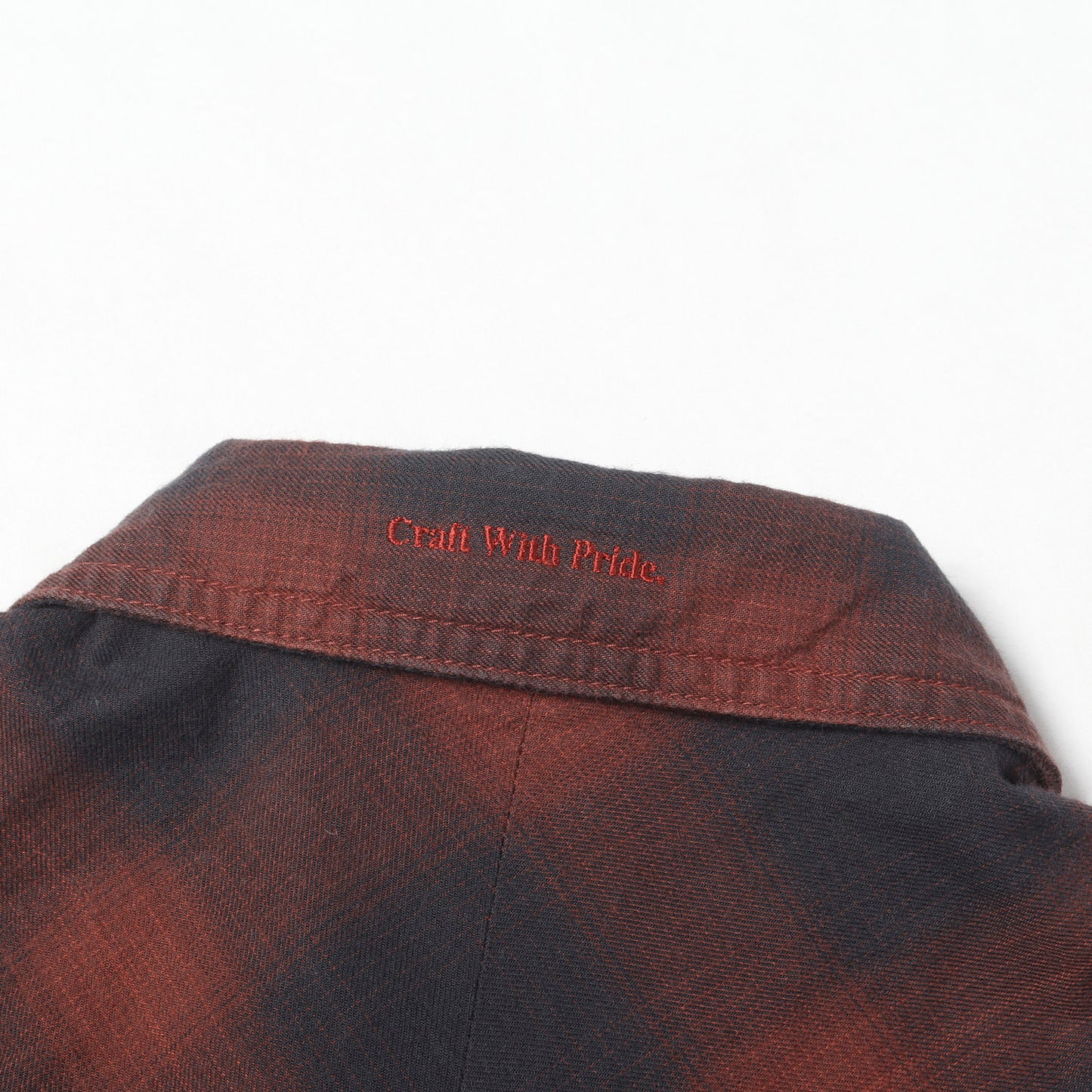 オンブレチェック ワーク 半袖シャツ(B&C / C-SHIRTS. SS)