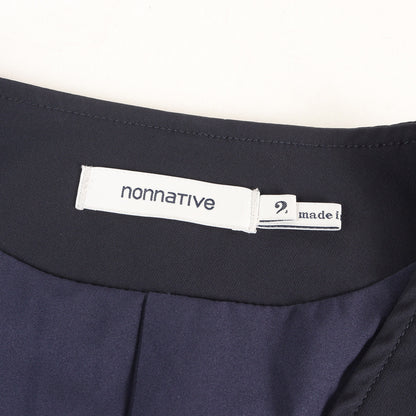 20W/21S プライアンテックス ストレッチ ノーカラー 3つボタン ジャケット(TROOPER 3B JACKET POLY TWILL Pliantex)