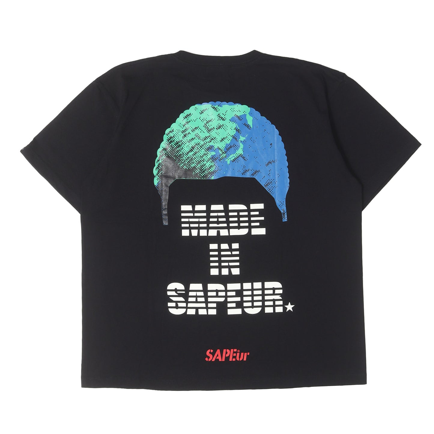 ×MADE IN WORLD ロッドマン グラフィック Tシャツ