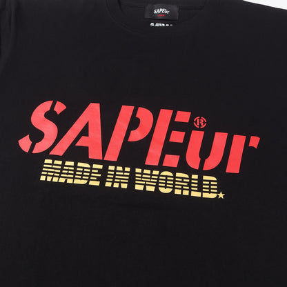 ×MADE IN WORLD ロッドマン グラフィック Tシャツ