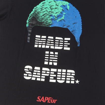 ×MADE IN WORLD ロッドマン グラフィック Tシャツ