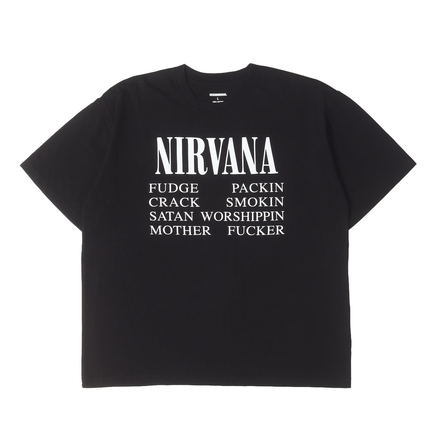24SS ×NIRVANA アートワークロゴ Tシャツ (NH X NIRVANA.TEE SS-4)