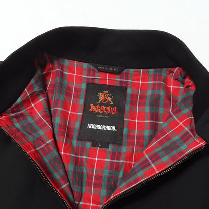 24AW ×BARACUTA G9 裏地チェック ハリントンジャケット(G9 JACKET)