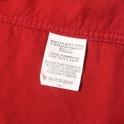 カスリプリントチェック オープンカラー フランネルシャツ(T-PRINT FLANNEL SHT)