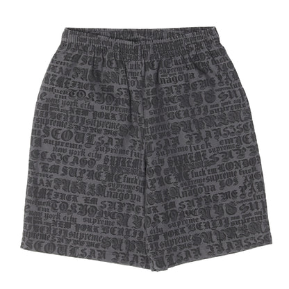 25SS ジャガード 総柄 イージーショーツ(Cities Jacquard Short)
