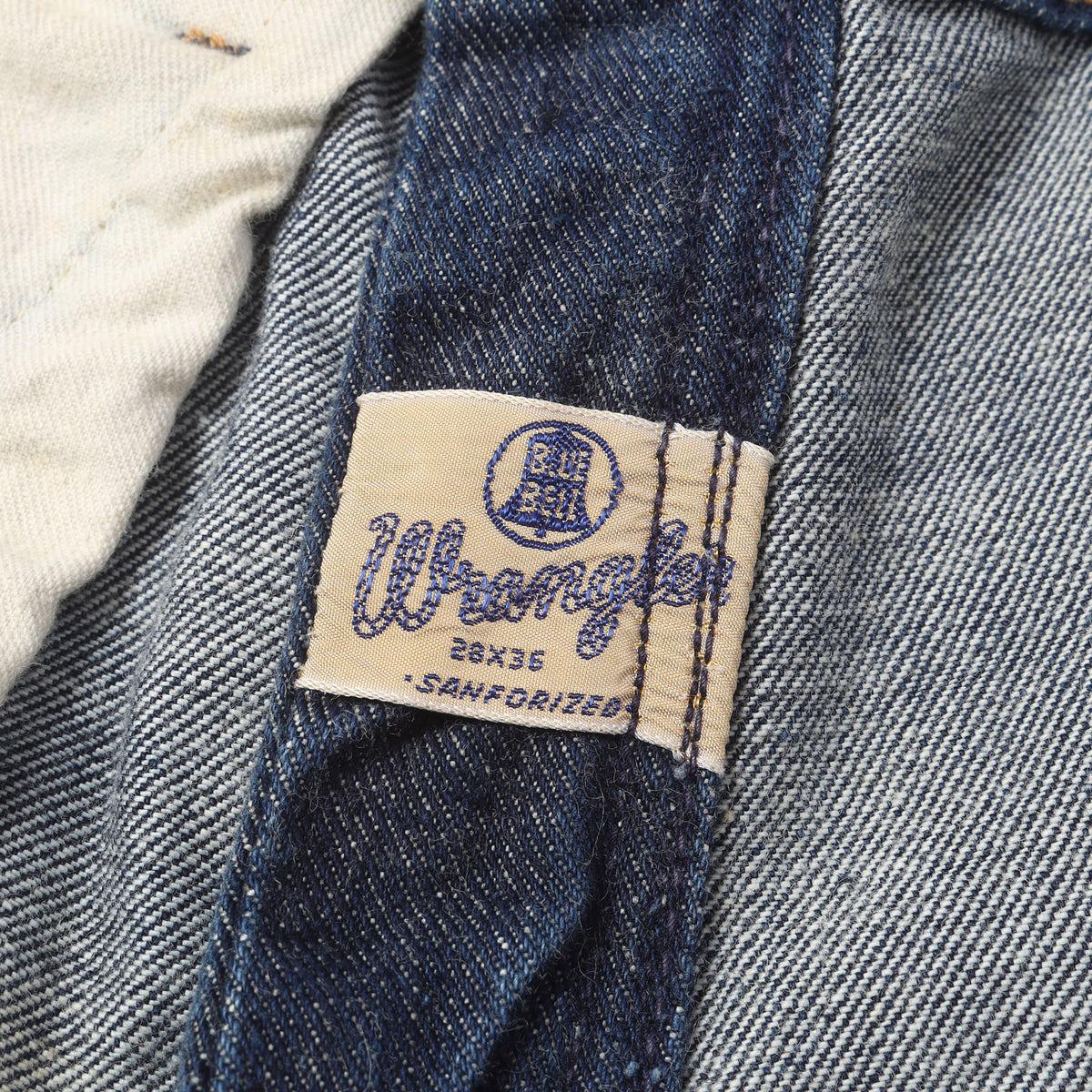 [スペシャル 濃紺] 50s 縦ベル 11MWZ デニムパンツ