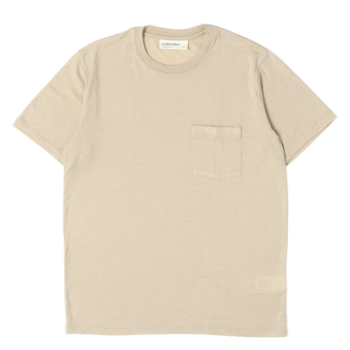 メリノウール ポケット Tシャツ(150 SS POCKET CREWE)