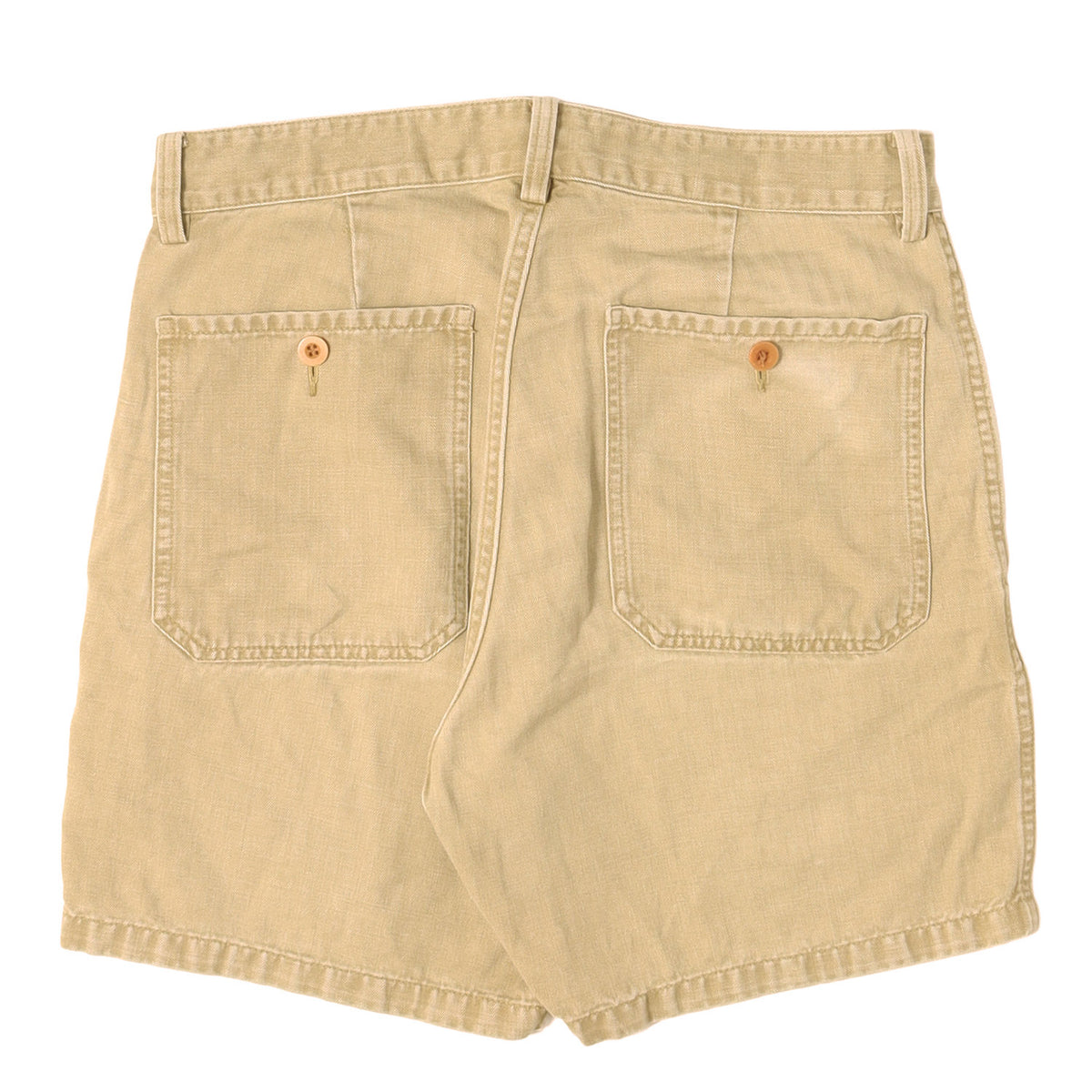 ヴィンテージ加工 ヘリンボーン ショーツ(PASTORAL SHORTS)