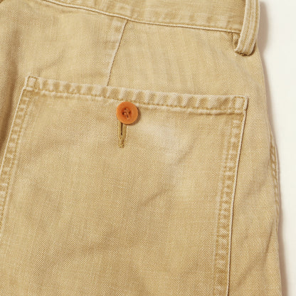 ヴィンテージ加工 ヘリンボーン ショーツ(PASTORAL SHORTS)