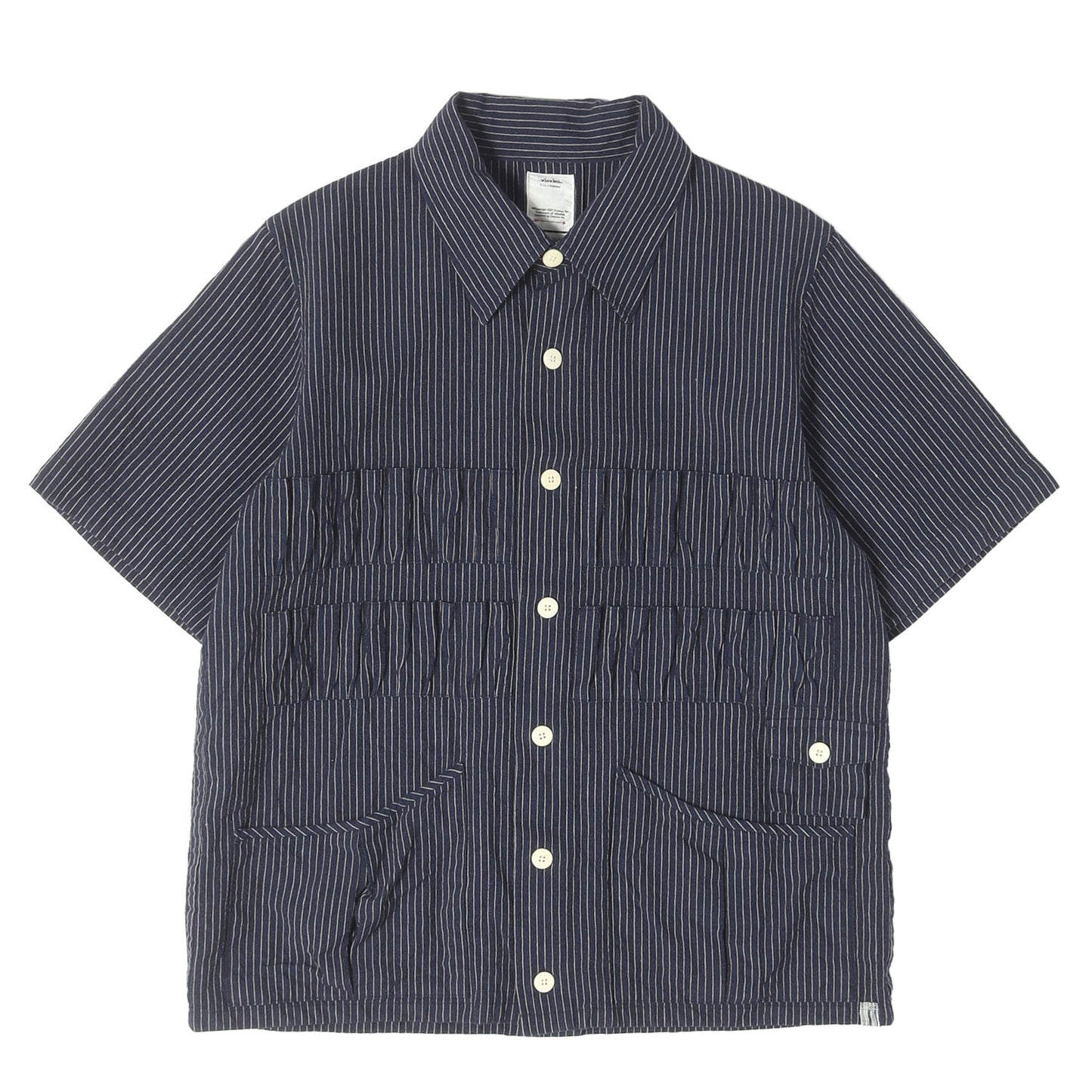 21SS ケッチャム ストライプ 半袖シャツ(KETCHUM SHIRT S/S SANTOME)