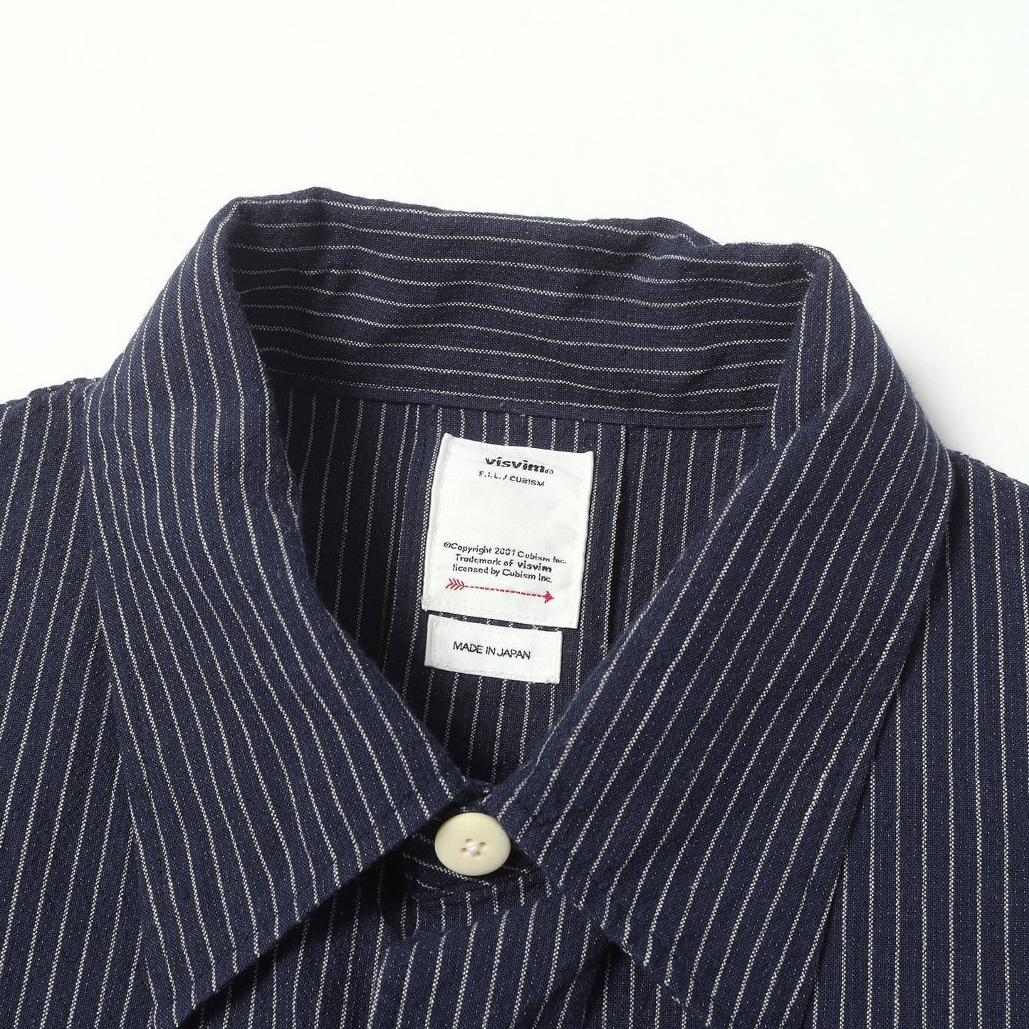 21SS ケッチャム ストライプ 半袖シャツ(KETCHUM SHIRT S/S SANTOME)