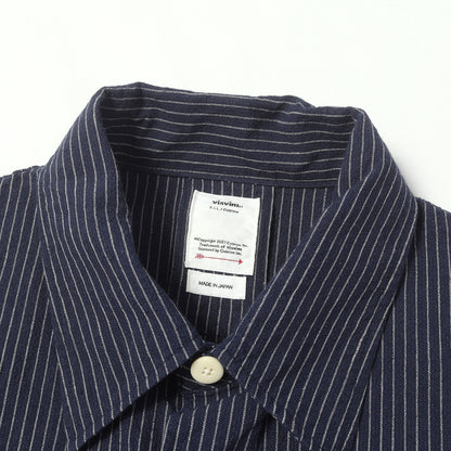 21SS ケッチャム ストライプ 半袖シャツ(KETCHUM SHIRT S/S SANTOME)
