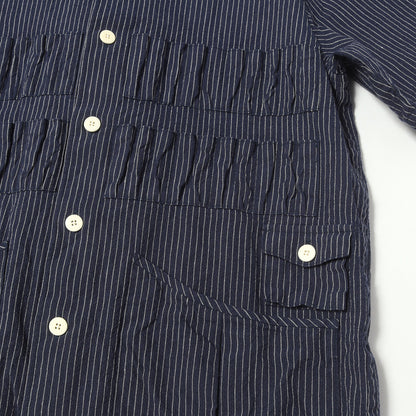 21SS ケッチャム ストライプ 半袖シャツ(KETCHUM SHIRT S/S SANTOME)