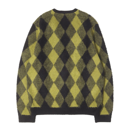 アーガイル ブラッシュドニット カーディガン(Brushed Argyle Cardigan)
