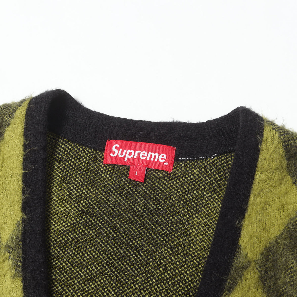 アーガイル ブラッシュドニット カーディガン(Brushed Argyle Cardigan)