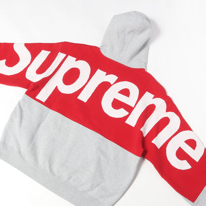 23AW ビッグロゴ ジャガードニット 切替し スウェットパーカー(Big Logo Jacquard Hooded Sweatshirt)