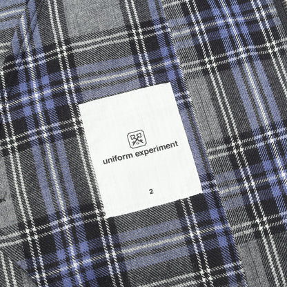 23AW タータンチェック ウール ジップ ワークジャケット(ZIP WORK JACKET)