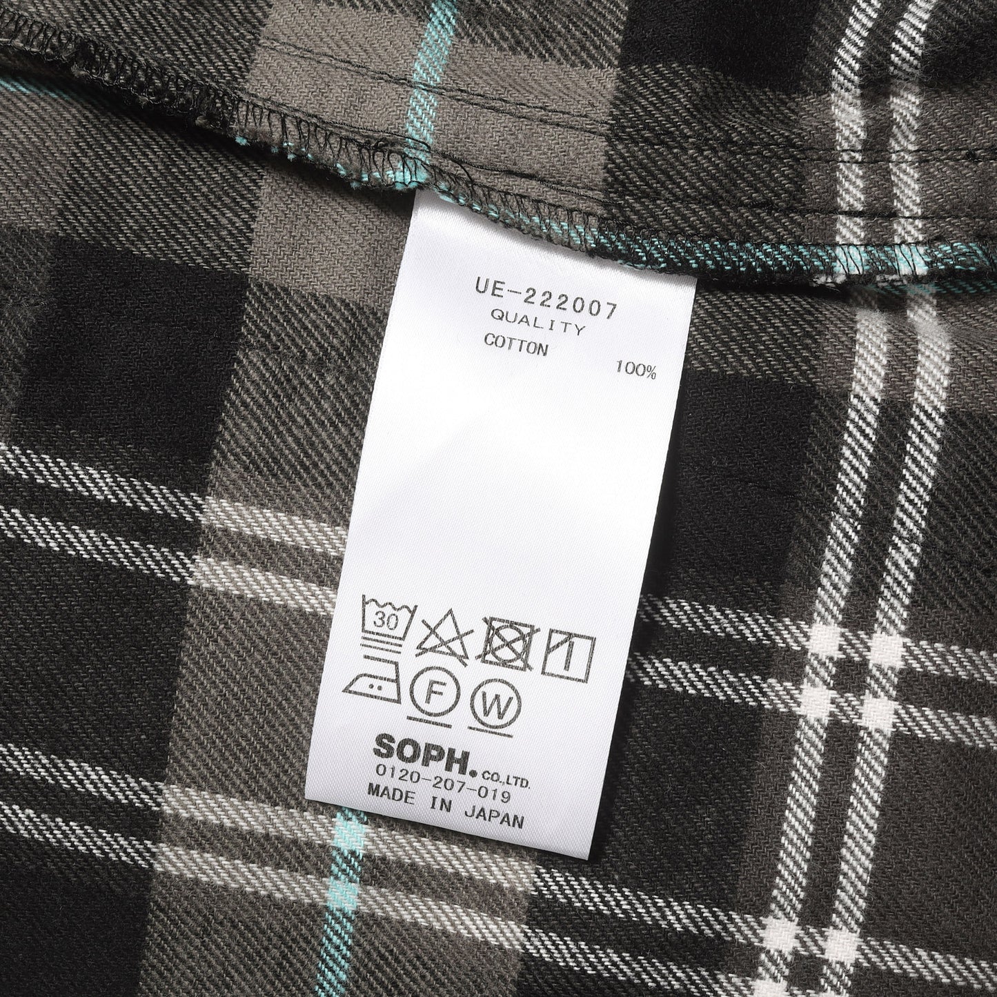 22AW 裾ライン チェックネル イージーパンツ