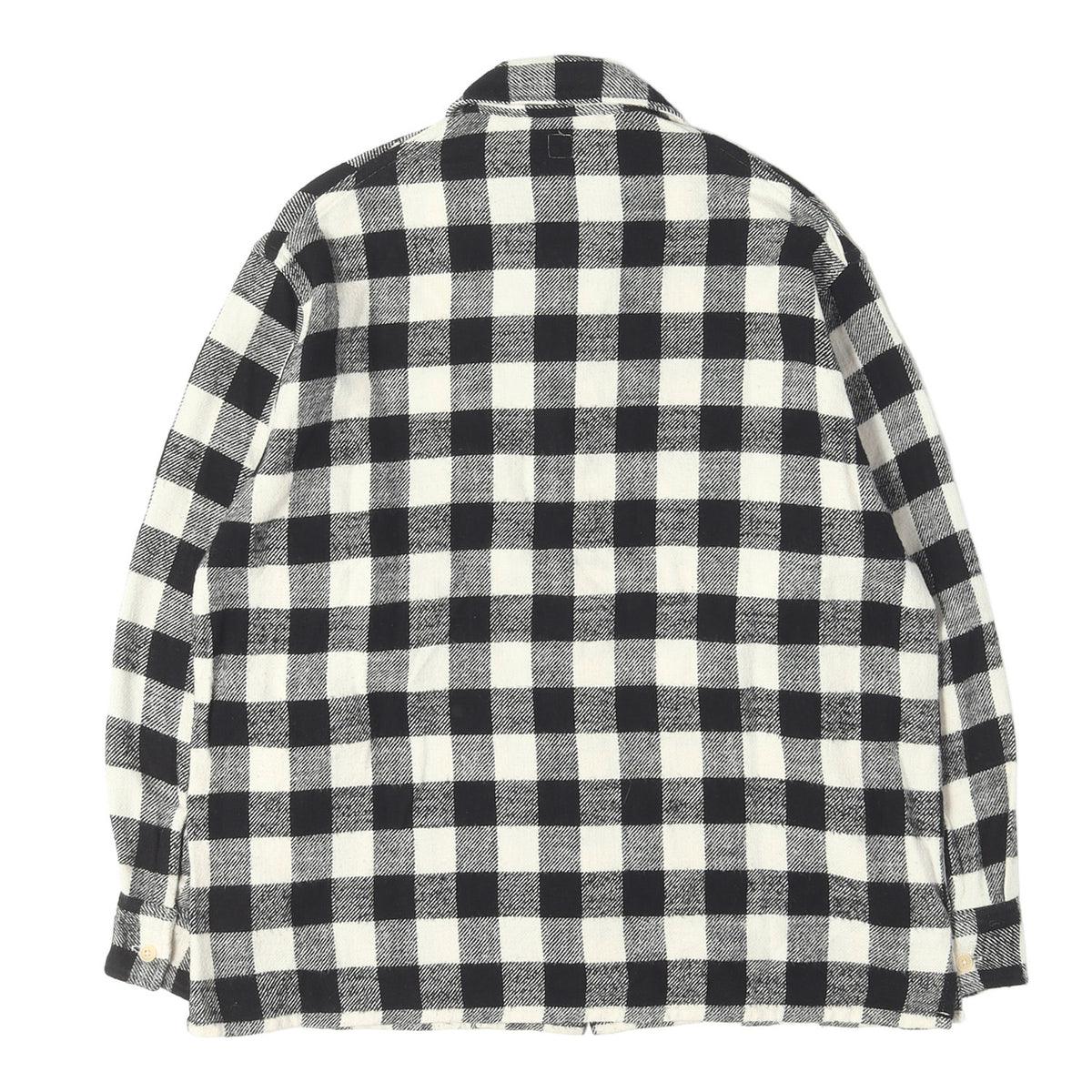 CPO オープンカラー ヘビー チェック フランネルシャツ(CPO Open Collar Shirt)