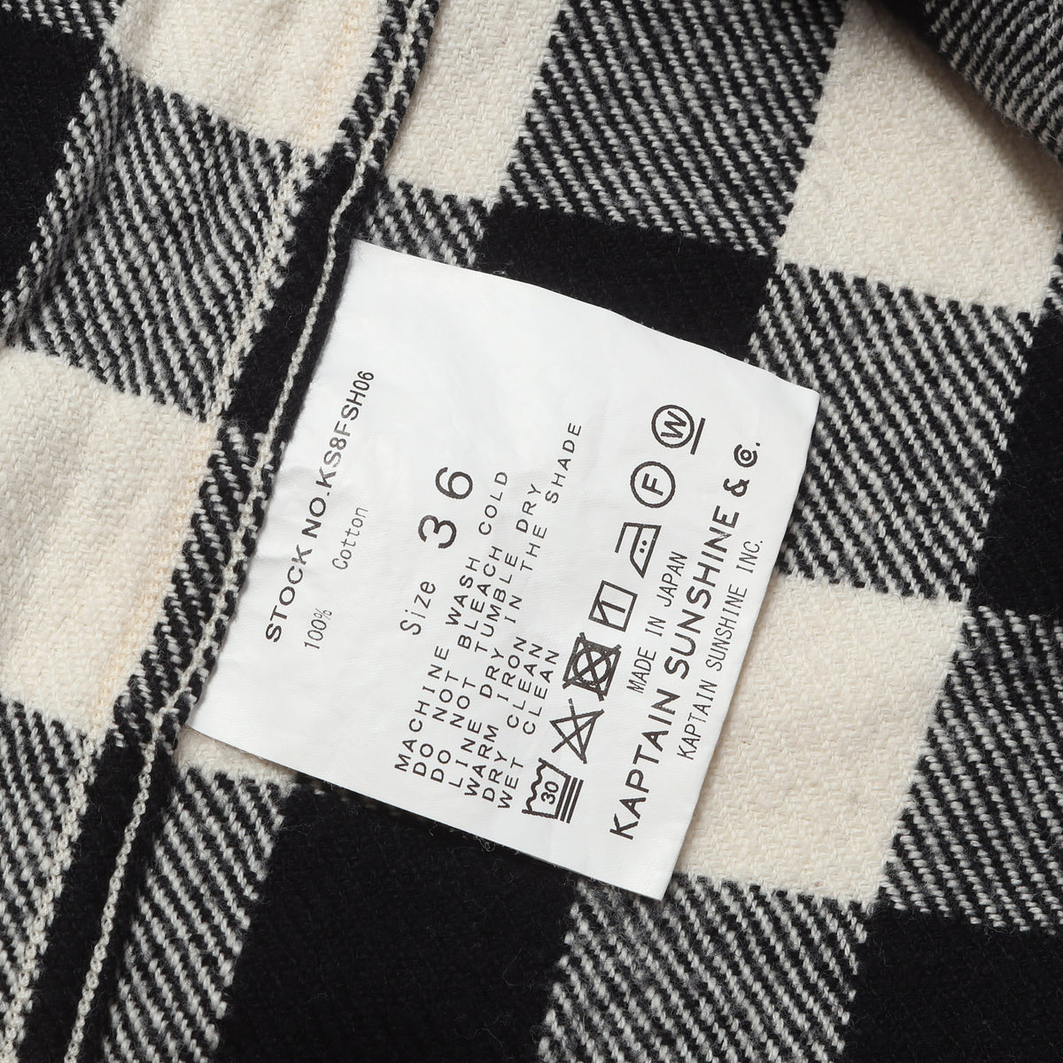 CPO オープンカラー ヘビー チェック フランネルシャツ(CPO Open Collar Shirt)
