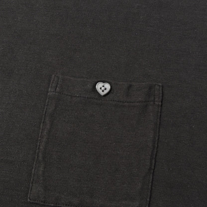 22AW ハートボタン ポケット Tシャツ