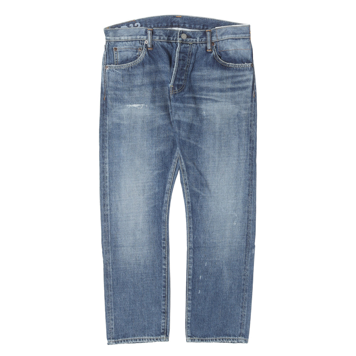 ダメージリペア加工 アンクルカット デニムパンツ(SOCIAL SCULPTURE DENIM 10D12 10 DAMAGED-12)