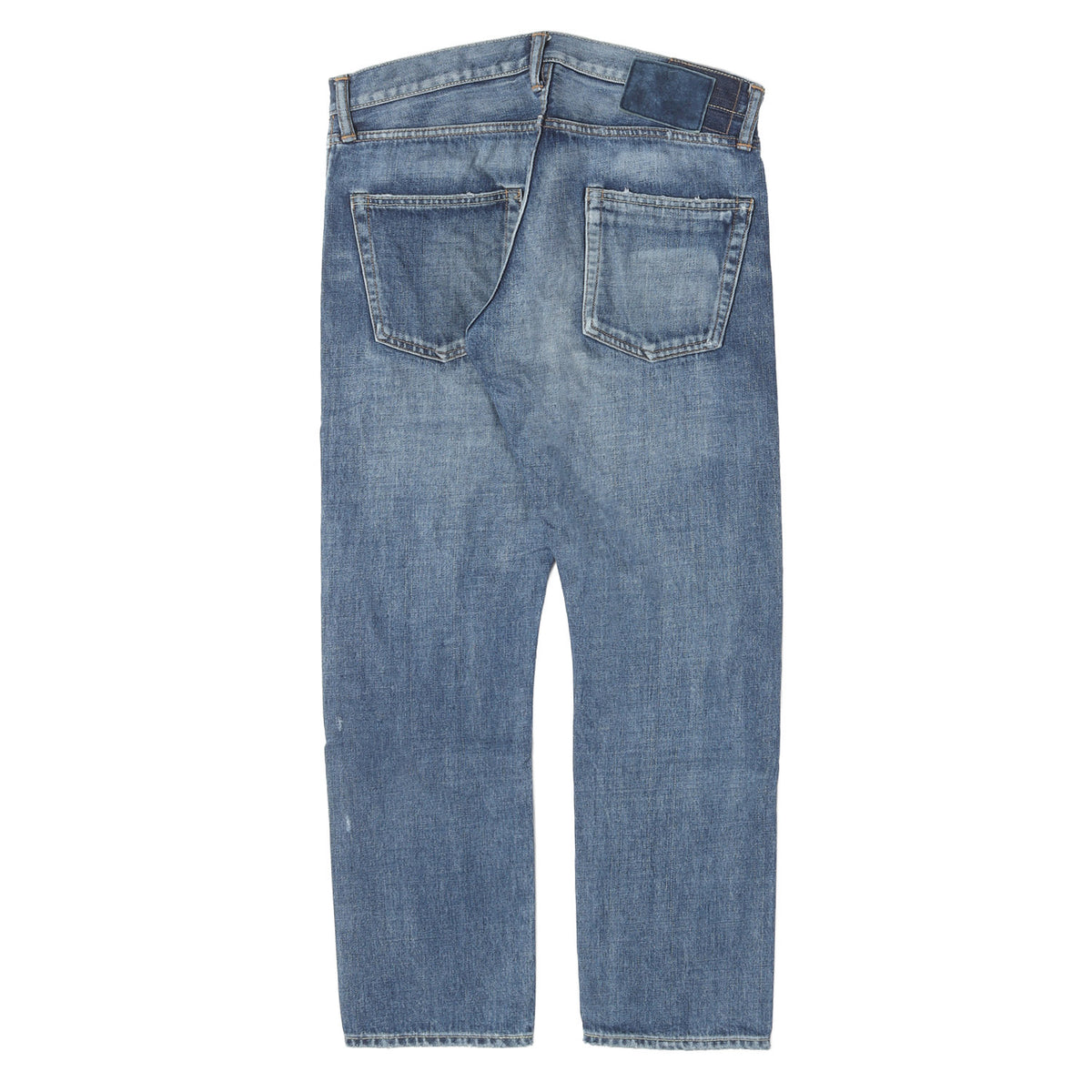ダメージリペア加工 アンクルカット デニムパンツ(SOCIAL SCULPTURE DENIM 10D12 10 DAMAGED-12)